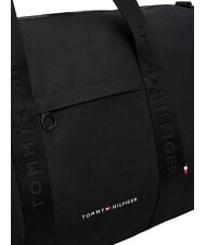 TOMMY HILFIGER TH REPREVE Torba podr&oacute;żna z paskiem na ramię czarny - Mn&oacute;stwo - 4
