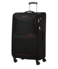 AMERICAN TOURISTER AIR WAVE Duży w&oacute;zek CZARNY/CZERWONY - W&oacute;zki p&oacute;łsztywne - 3