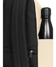 EASTPAK PADDED DAY PAK'R Plecak na laptopa 14" z kieszenią na butelkę z wodą beżowa tkanina - Plecaki szkolne i rekreacyjne - 4