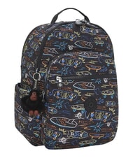 KIPLING SEOUL COLLEGE BTS Plecak na laptopa 15" neonowa łyżwa - Plecaki szkolne i rekreacyjne - 7