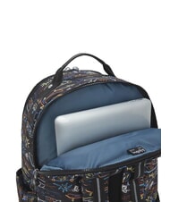 KIPLING SEOUL COLLEGE BTS Plecak na laptopa 15" neonowa łyżwa - Plecaki szkolne i rekreacyjne - 9