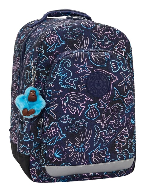 CLASS ROOM Plecak na laptopa 15" ryba dyskotekowa - Plecaki szkolne i rekreacyjne