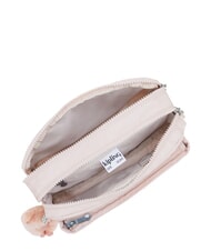 KIPLING ABANU M Torba na ramię r&oacute;żowy połysk - Torby damskie - 5