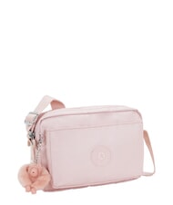 KIPLING ABANU M Torba na ramię r&oacute;żowy połysk - Torby damskie - 6
