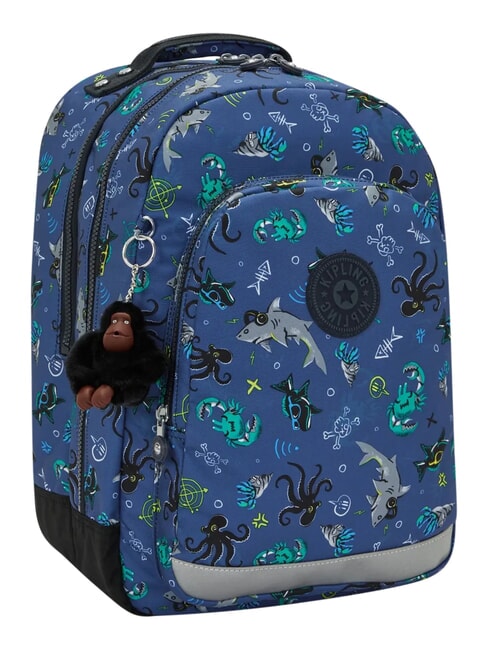 CLASS ROOM Plecak na laptopa 15" podwodna impreza - Plecaki szkolne i rekreacyjne