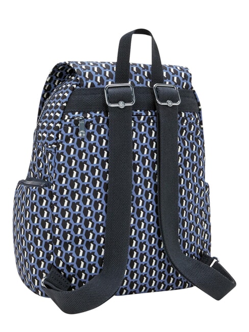 CITY ZIP S Plecak wielokieszeniowy 3d k niebieski - Torby damskie