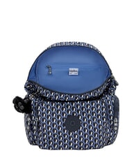 KIPLING CITY ZIP S Plecak wielokieszeniowy 3d k niebieski - Torby damskie - 3