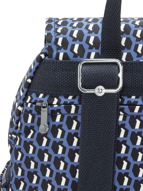 CITY ZIP S Plecak wielokieszeniowy 3d k niebieski - Torby damskie
