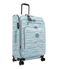 KIPLING NEW YOURI SPIN M Średni w&oacute;zek rozszerzalny liście palmy - W&oacute;zki p&oacute;łsztywne - 3