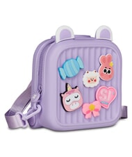 SJGANG GIRLY PINS Mini plecak z wyjmowanymi szpilkami Lawenda angielska - Plecaki szkolne i rekreacyjne - 2