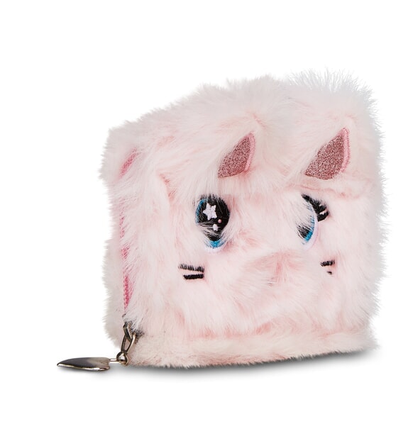 PLUSHY ANIMALS Portfel r&oacute;żowa lalka - Torby i akcesoria dla dzieci