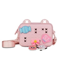 SJGANG GIRLY PINS Torba na ramię LIZAK R&Oacute;ŻOWY        - Torby i akcesoria dla dzieci - 3