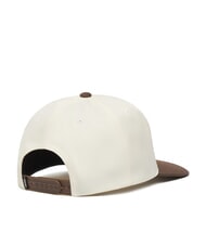 VANS DROP V LOGO Czapka baseballowa kakao vintage - Włosy - 2
