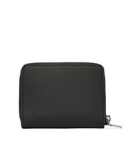 LOVE MOSCHINO SIGNATURE LOVE Średni portfel zapinany na zamek Czarny - Portfele damskie - 3