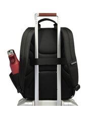 PIQUADRO COLLEZIONE SMART BUSINESS Plecak materiałowy na laptopa 15,6" Czarny - Plecaki na laptopa do pracy - 3