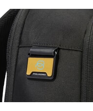 PIQUADRO COLLEZIONE SMART BUSINESS Plecak materiałowy na laptopa 15,6" Czarny - Plecaki na laptopa do pracy - 5