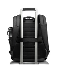 PIQUADRO WOLLEM Plecak na laptopa 14" ze sk&oacute;ry mieszanej - Plecaki na laptopa do pracy
