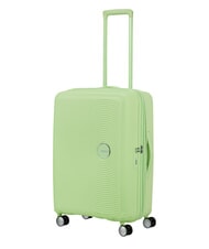 AMERICAN TOURISTER SOUNDBOX SPINNER W&oacute;zek średni, rozszerzalny zielone kiwi - W&oacute;zki twarde - 4