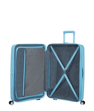 AMERICAN TOURISTER SOUNDBOX Duży, rozszerzalny w&oacute;zek musujący nap&oacute;j jagodowy - W&oacute;zki twarde - 2