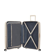 AMERICAN TOURISTER SOUNDBOX Duży, rozszerzalny w&oacute;zek piasek kokosowy - W&oacute;zki twarde - 2