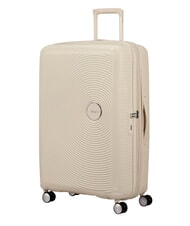 AMERICAN TOURISTER SOUNDBOX Duży, rozszerzalny w&oacute;zek piasek kokosowy - W&oacute;zki twarde - 3