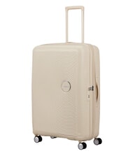 AMERICAN TOURISTER SOUNDBOX Duży, rozszerzalny w&oacute;zek piasek kokosowy - W&oacute;zki twarde - 4