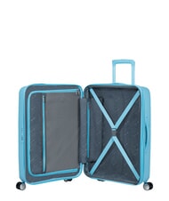 AMERICAN TOURISTER SOUNDBOX SPINNER W&oacute;zek średni, rozszerzalny musujący nap&oacute;j jagodowy - W&oacute;zki twarde - 2
