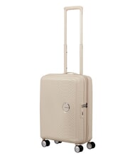 AMERICAN TOURISTER SOUNDBOX Mały w&oacute;zek rozszerzalny piasek kokosowy - Bagaż podręczny - 4