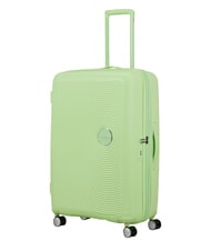 AMERICAN TOURISTER SOUNDBOX Duży, rozszerzalny w&oacute;zek zielone kiwi - W&oacute;zki twarde - 4