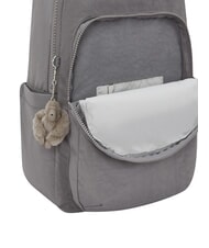 KIPLING SEOUL Plecak na laptopa 15" średni szary - Torby damskie - 5