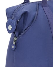 KIPLING ART TOTE M Torba zakupowa z paskiem na ramię błękit oceanu - Torby damskie - 7