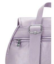 KIPLING CITY ZIP Plecak z klapą jasnofioletowy - Torby damskie - 7