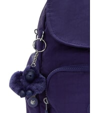 KIPLING CITY ZIP MINI Mały plecak z klapką ciemnoniebieski - Torby damskie - 5