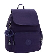 KIPLING CITY ZIP S Plecak z klapką ciemnoniebieski - Torby damskie - 3