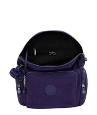 KIPLING CITY ZIP S Plecak z klapką ciemnoniebieski - Torby damskie - 4