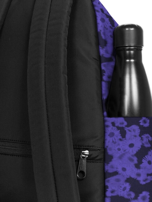 PADDED DAY PAK'R Plecak na laptopa 14" z kieszenią na butelkę z wodą kwiat szybki granatowy - Plecaki szkolne i rekreacyjne