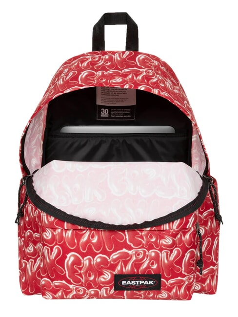 PADDED DAY PAK'R Plecak na laptopa 14" z kieszenią na butelkę z wodą nadmuchany czerwony - Plecaki szkolne i rekreacyjne