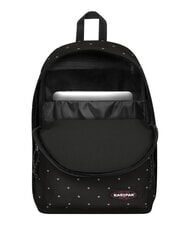 EASTPAK OUT OF OFFICE Plecak na laptopa 13" kropki czarno-srebrne - Plecaki szkolne i rekreacyjne - 4