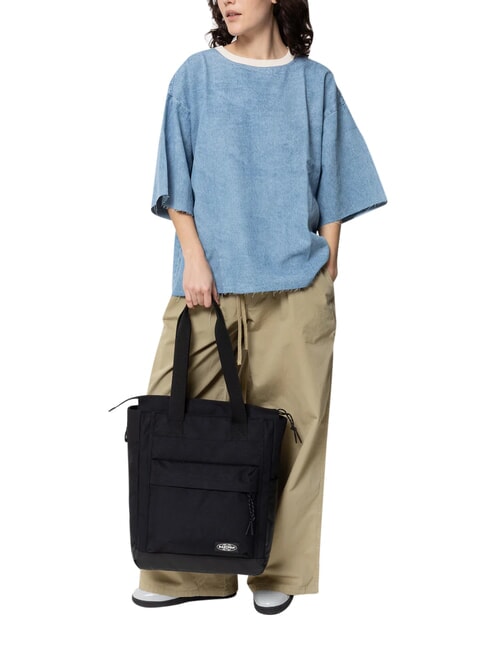 ICON TRAVEL TOTE Torba podr&oacute;żna, torba na ramię na czarno - Torby damskie