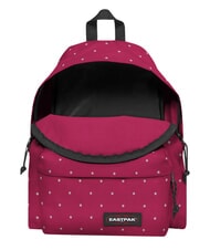 EASTPAK PADDED PAKR Plecak kropki wino srebro - Plecaki szkolne i rekreacyjne - 4