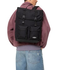 EASTPAK ICON TOPLOAD Plecak na laptopa i butelka na wodę na czarno - Plecaki szkolne i rekreacyjne - 3