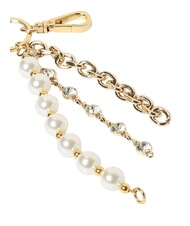 LOVE MOSCHINO CHARMS Brelok z metalowym logo - Brelok