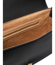 LOVE MOSCHINO CHUNKY TAB Torba na ramię Czarny - Torby damskie - 6