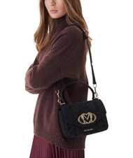 LOVE MOSCHINO EMBOSSED Mała torebka z paskiem na ramię - Torby damskie