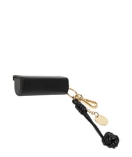 LOVE MOSCHINO CHARMS Brelok z metalowym logo - Brelok