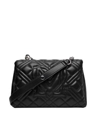 LOVE MOSCHINO QUILTED Torba na ramię Czarny/Czarny - Torby damskie - 4