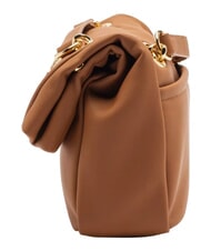 LOVE MOSCHINO BOLD LOVE HAMMERED  Torba na ramię / torba na ramię wielbłąd2 - Torby damskie - 3