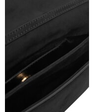 LOVE MOSCHINO EMBOSSED Torba na ramię, podw&oacute;jna mobilność Czarny - Torby damskie - 6