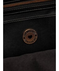 LOVE MOSCHINO PATCHY Plecak z logo Czarny - Torby damskie - 8