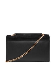 LOVE MOSCHINO PATCHY Torba na ramię z łańcuszkiem Czarny - Torby damskie - 4